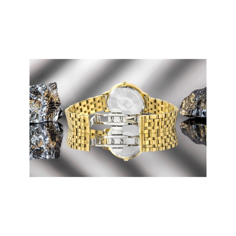 Zegarek Damski Giewont Sapphire Złoto Czarny GW7370-B4