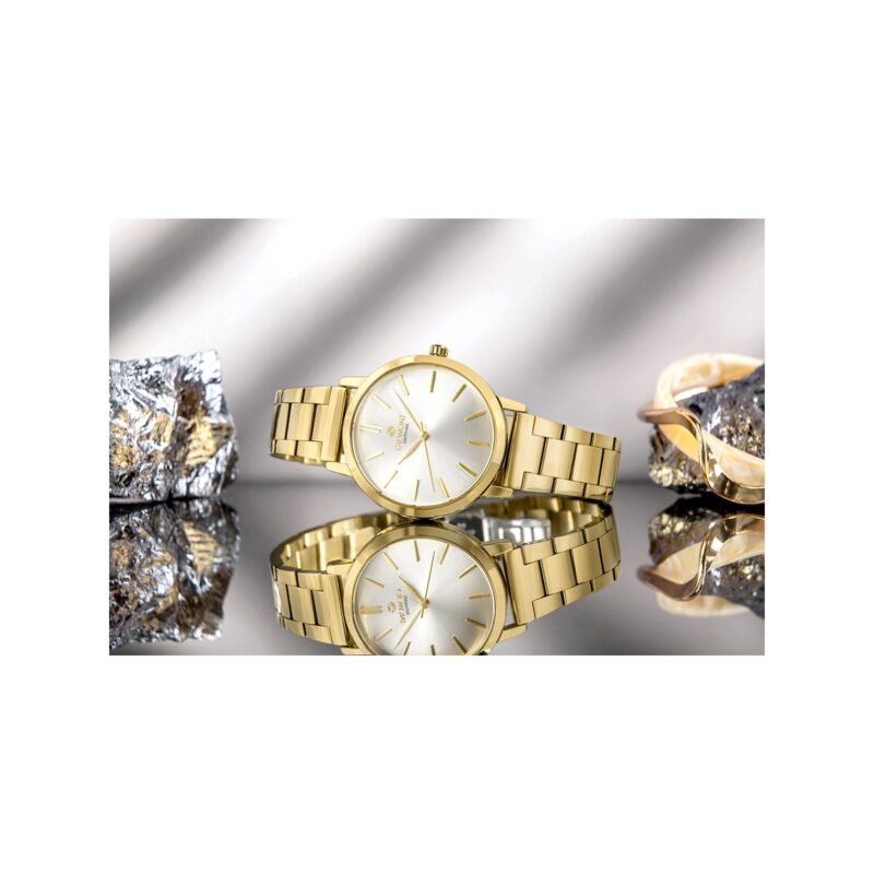 Zegarek Damski Giewont Sapphire Złoto Srebrny GW2360-B2