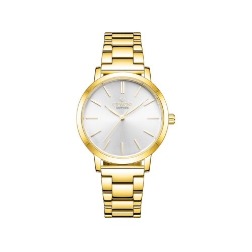 Zegarek Damski Giewont Sapphire Złoto Srebrny GW2360-B2