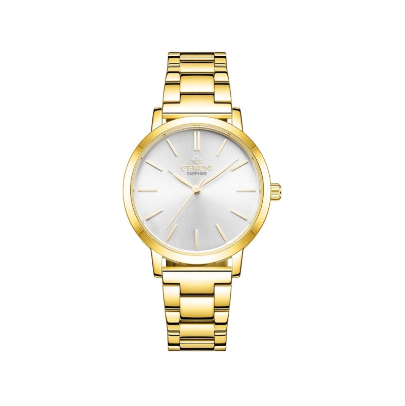 Zegarek Damski Giewont Sapphire Złoto Srebrny GW2360-B2