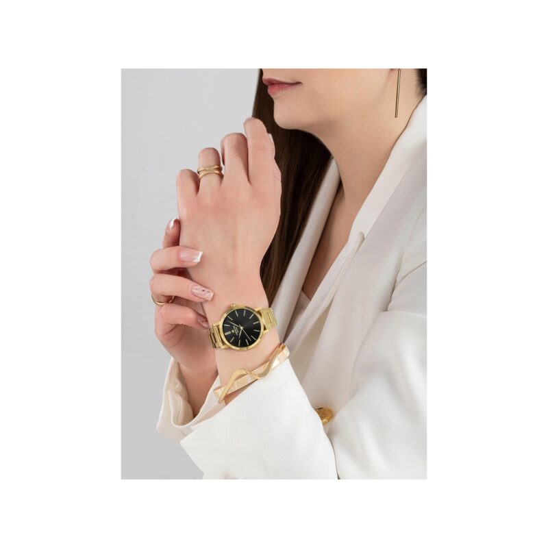 Zegarek Damski Giewont Sapphire Złoto Czarny GW2360-B3