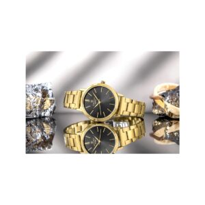 Zegarek Damski Giewont Sapphire Złoto Czarny GW2360-B3