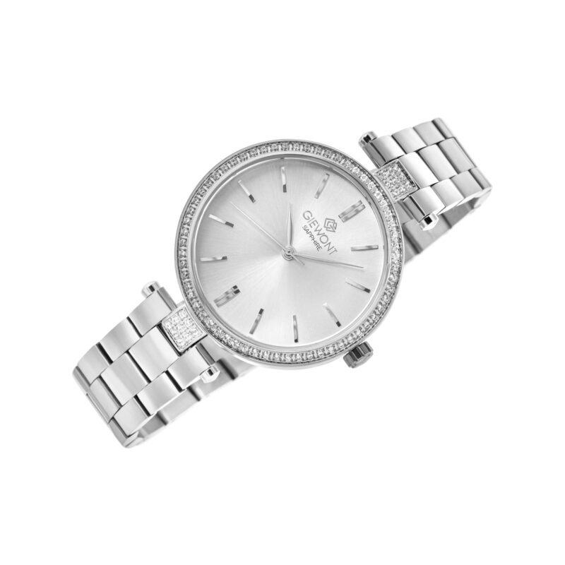 Zegarek Damski Giewont Sapphire Srebrny GW9890-B1