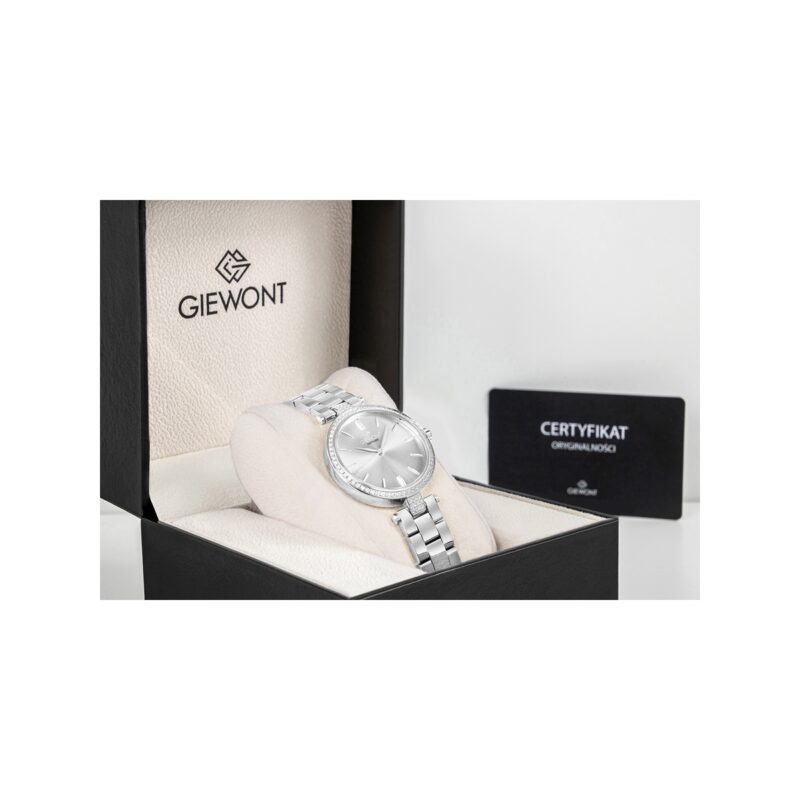 Zegarek Damski Giewont Sapphire Srebrny GW9890-B1