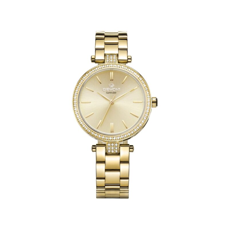 Zegarek Damski Giewont Sapphire Złoty GW9890-B2