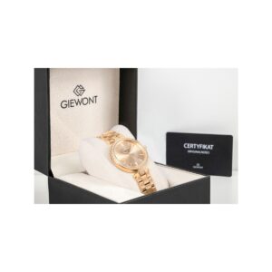 Zegarek Damski Giewont Sapphire Różowe Złoto GW9890-B3