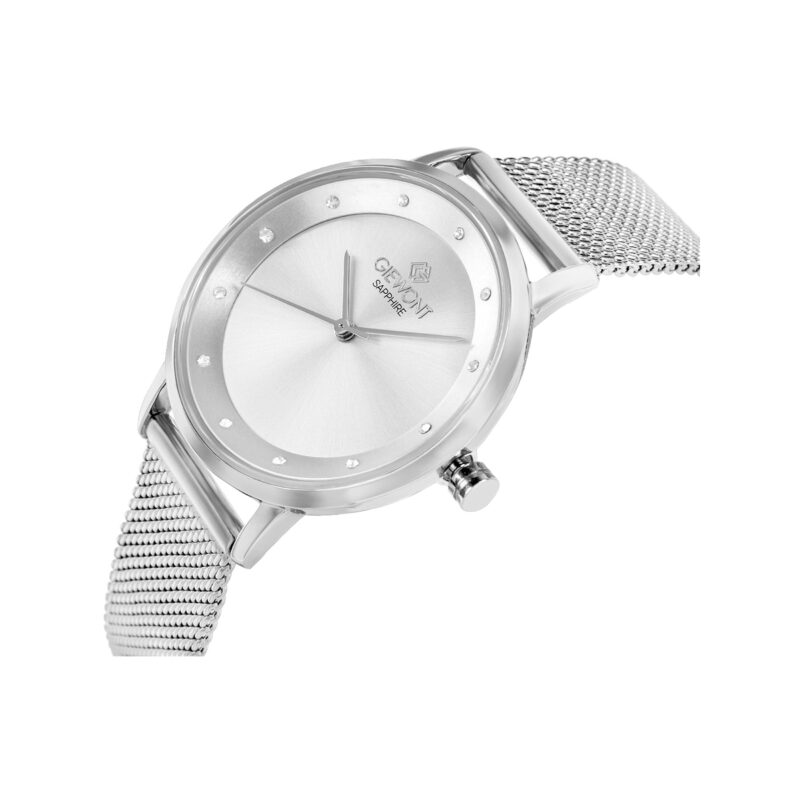 Zegarek Damski Giewont Sapphire Srebrny GW4130-B1