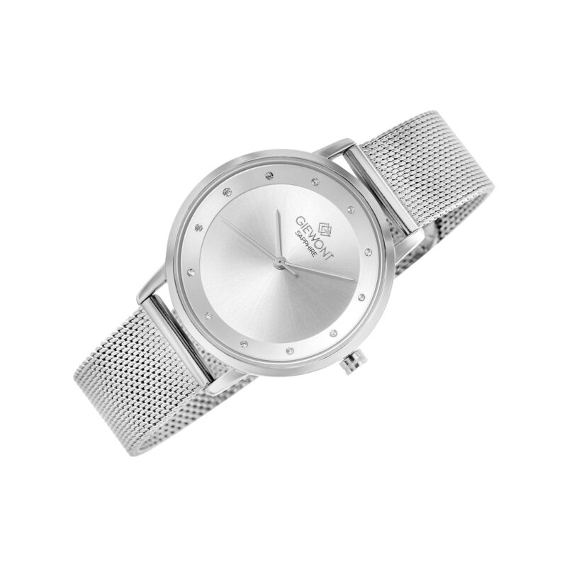 Zegarek Damski Giewont Sapphire Srebrny GW4130-B1