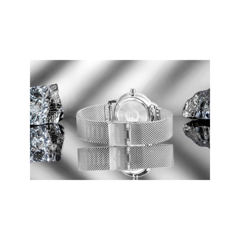 Zegarek Damski Giewont Sapphire Srebrny GW4130-B1