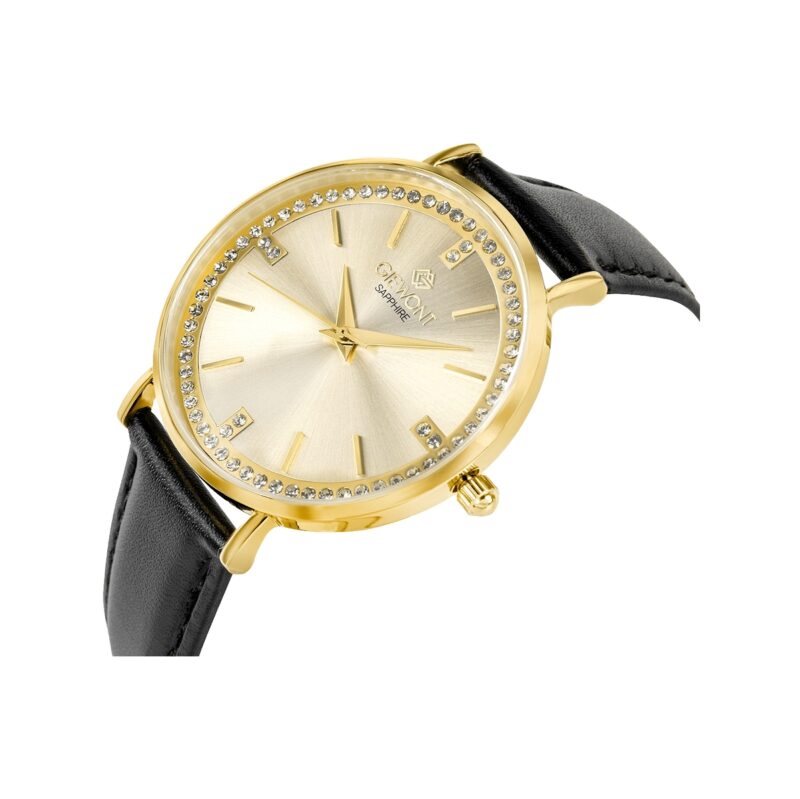 Zegarek Damski Giewont Sapphire Złoty GW5390-A2