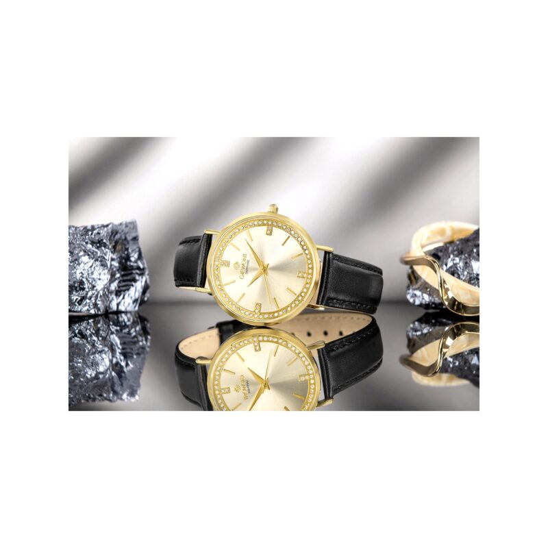 Zegarek Damski Giewont Sapphire Złoty GW5390-A2