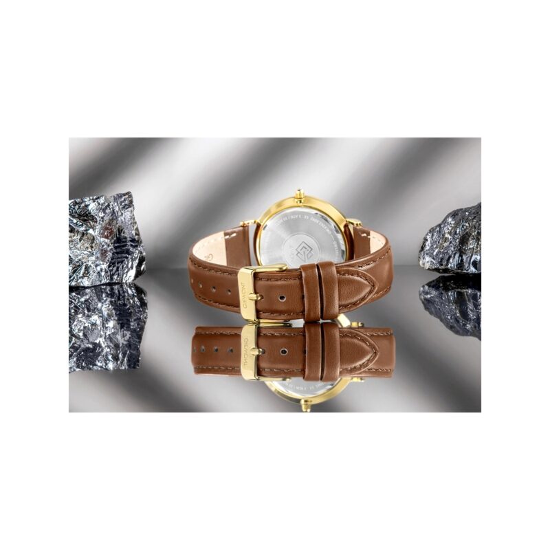 Zegarek Damski Giewont Sapphire Złoty GW5390-A3