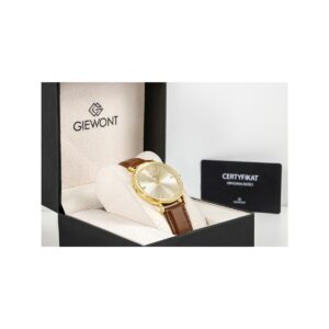 Zegarek Damski Giewont Sapphire Złoty GW5390-A3