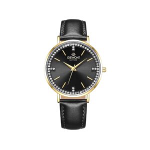 Zegarek Damski Giewont Sapphire Złoto Czarny GW5390-A4