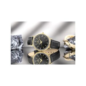 Zegarek Damski Giewont Sapphire Złoto Czarny GW5390-A4