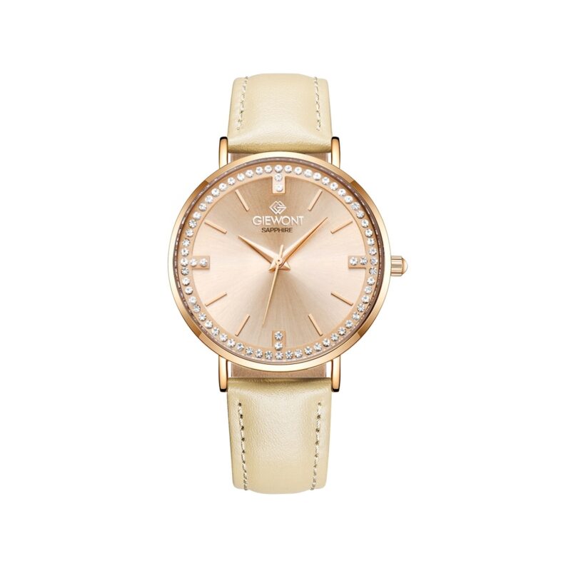 Zegarek Damski Giewont Sapphire Różowe Złoto GW5390-A5