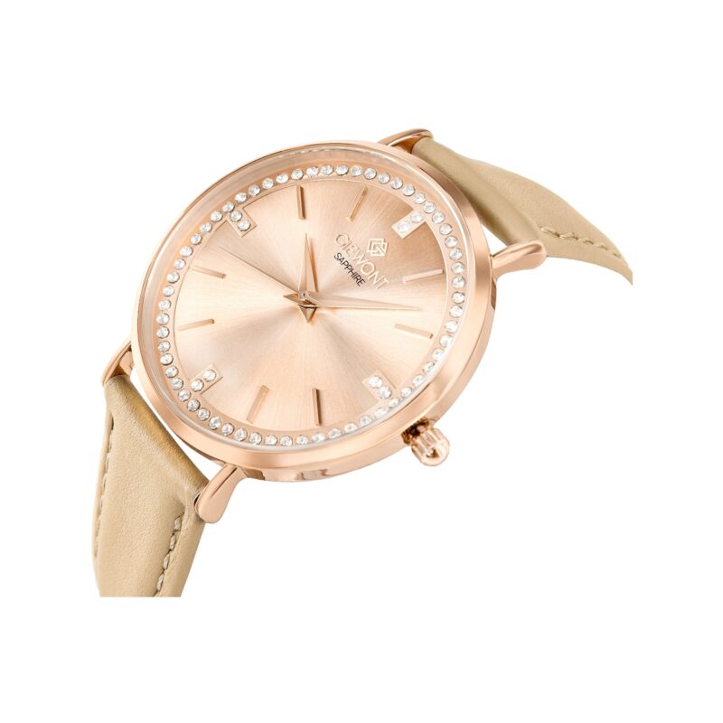 Zegarek Damski Giewont Sapphire Różowe Złoto GW5390-A5