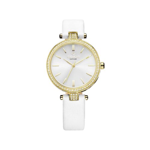 Zegarek Damski Giewont Sapphire Złoto Srebrny GW9890-A2