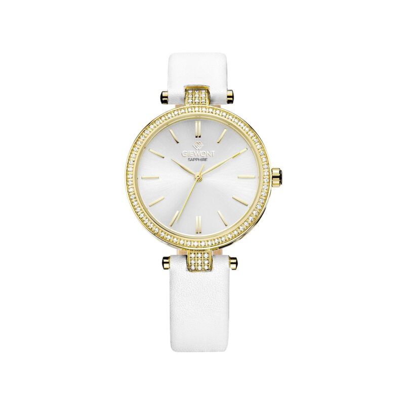 Zegarek Damski Giewont Sapphire Złoto Srebrny GW9890-A2