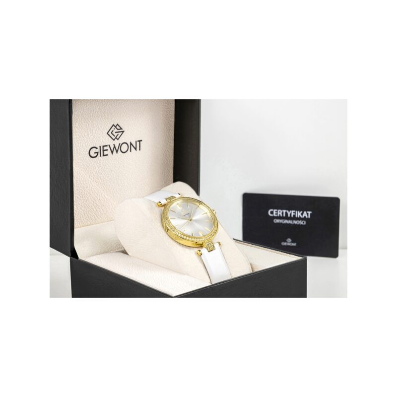 Zegarek Damski Giewont Sapphire Złoto Srebrny GW9890-A2
