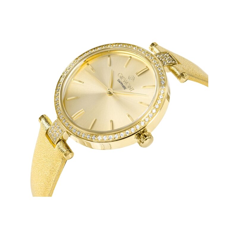 Zegarek Damski Giewont Sapphire Złoty GW9890-A3