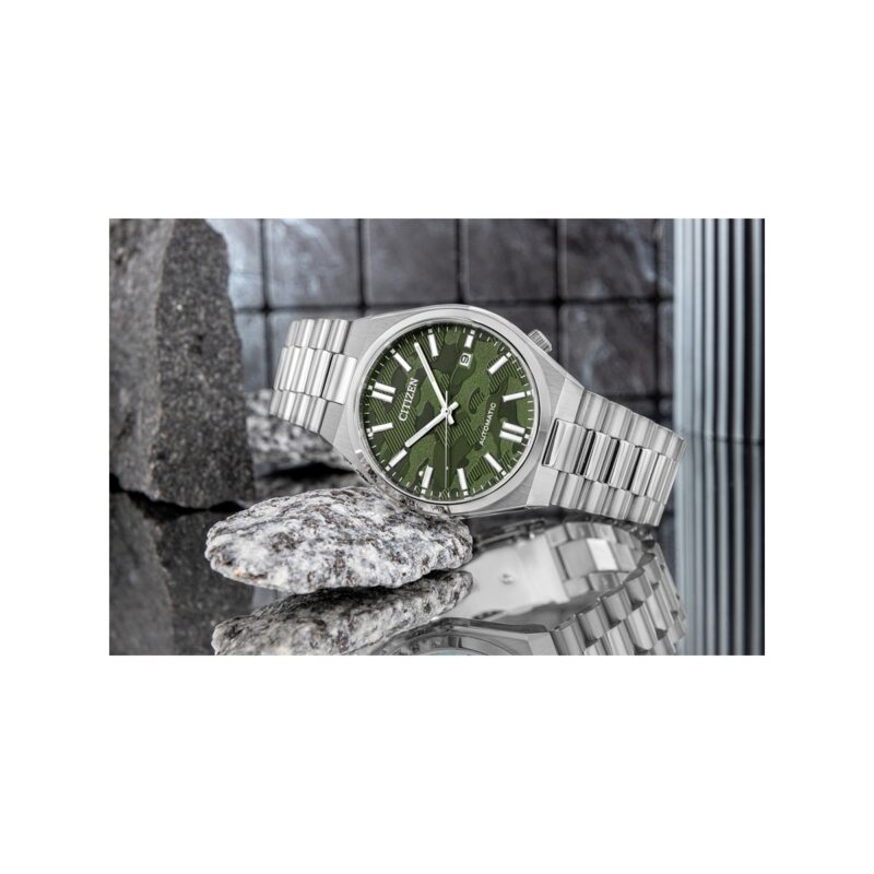 Zegarek Męski CITIZEN Tsuyosa Sapphire Mechanical NJ0159-86X + BOX