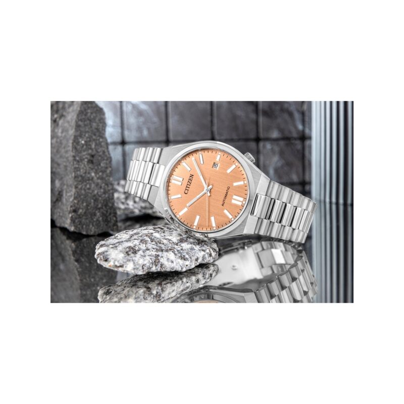 Zegarek Męski CITIZEN Tsuyosa Sapphire Mechanical NJ0159-86Z + BOX