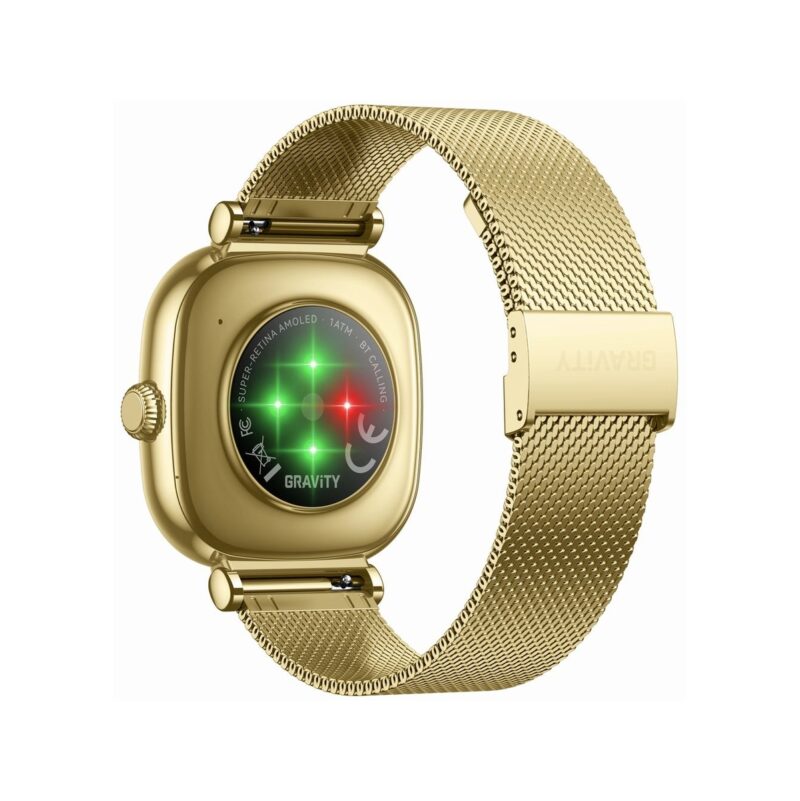 93_74_14_max Smartwatch Gravity Złoty Bransoleta + Pasek GT32-1