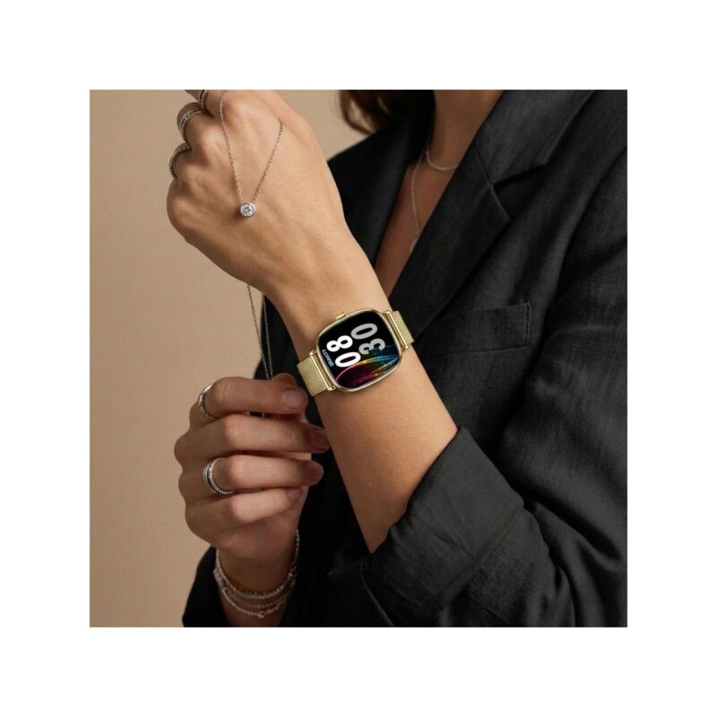 93_74_17_max Smartwatch Gravity Złoty Bransoleta + Pasek GT32-1