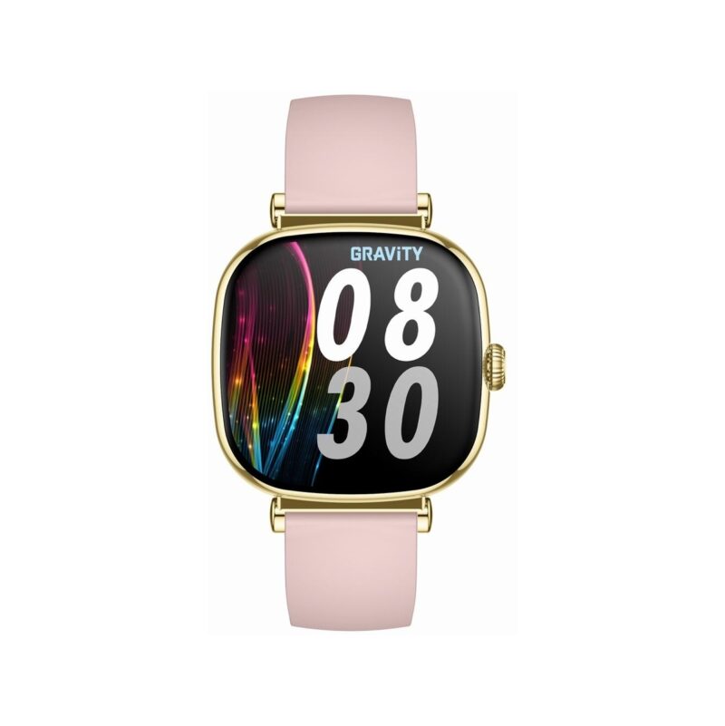 93_74_6_max Smartwatch Gravity Złoty Bransoleta + Pasek GT32-1