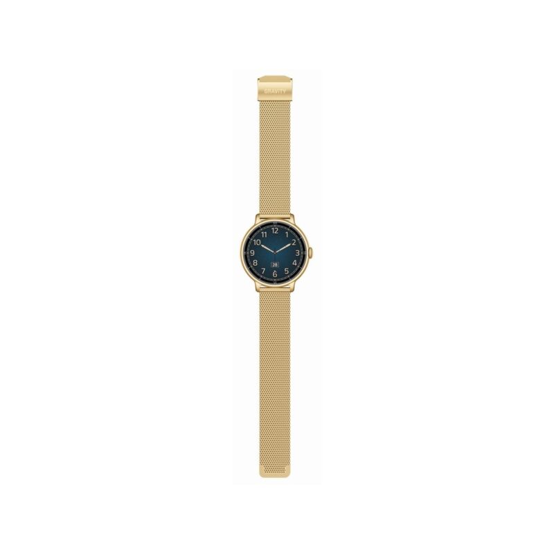 Smartwatch Gravity Złoty Pasek + Bransoleta GT33-1