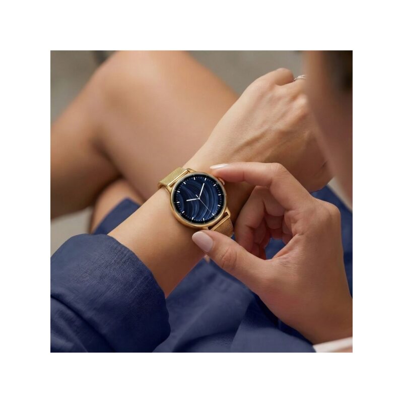 Smartwatch Gravity Złoty Pasek + Bransoleta GT33-1