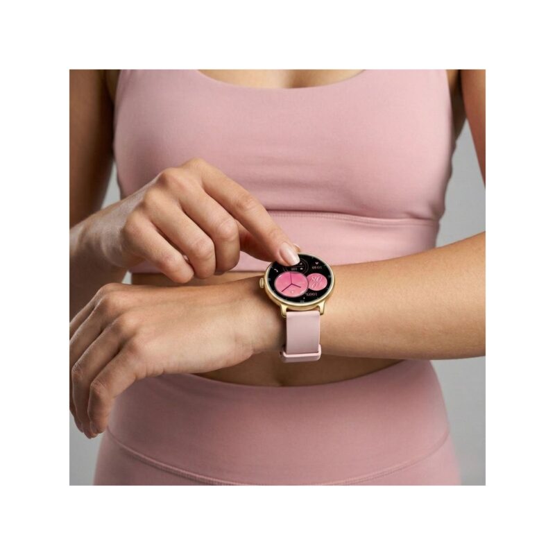 Smartwatch Gravity Złoty Pasek + Bransoleta GT33-1