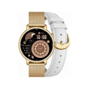 93_77_1_max Smartwatch Gravity Złoty Bransoleta + Pasek GT33-2