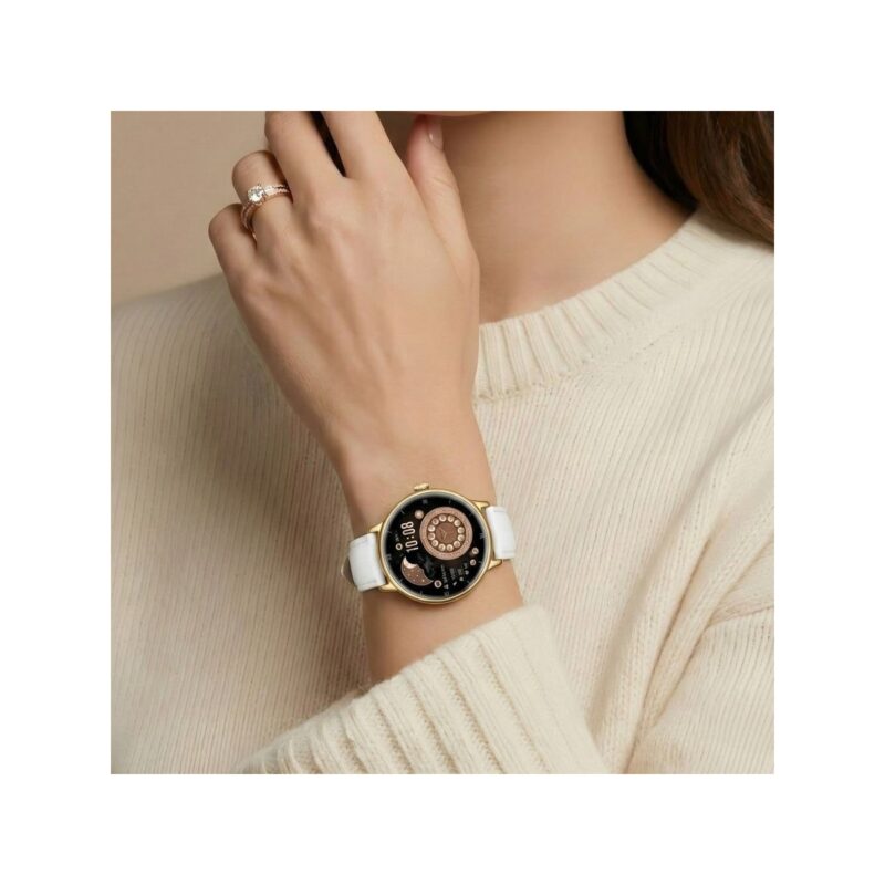 93_77_3_max Smartwatch Gravity Złoty Bransoleta + Pasek GT33-2