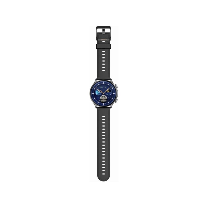 Smartwatch Gravity Czarny 2 Paski GT35-1