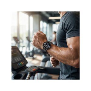 Smartwatch Gravity Czarny 2 Paski GT35-1