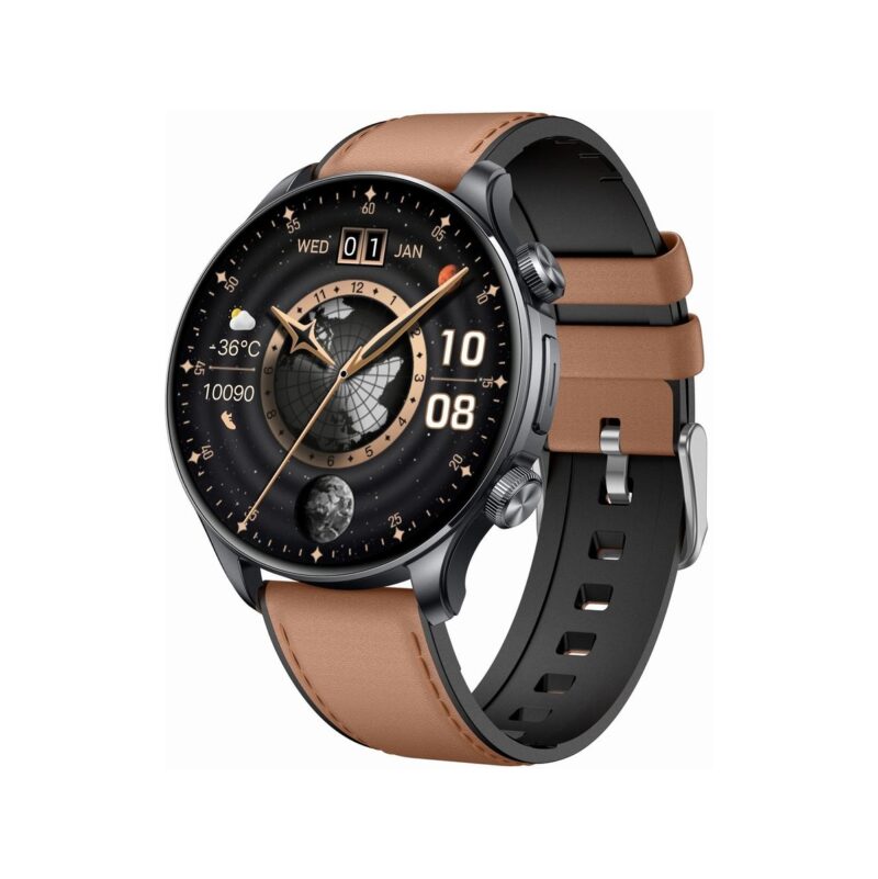 Smartwatch Gravity Czarny 2 Paski GT35-1