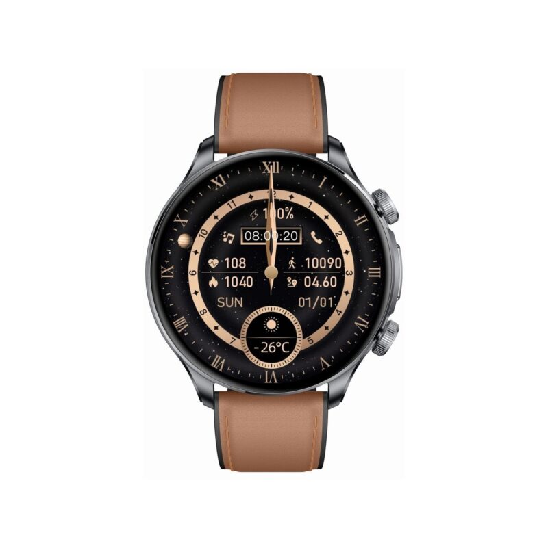 Smartwatch Gravity Czarny 2 Paski GT35-1