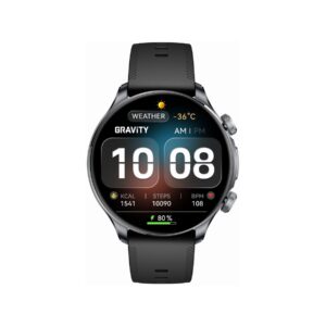 Smartwatch Gravity Czarny 2 Paski GT35-1