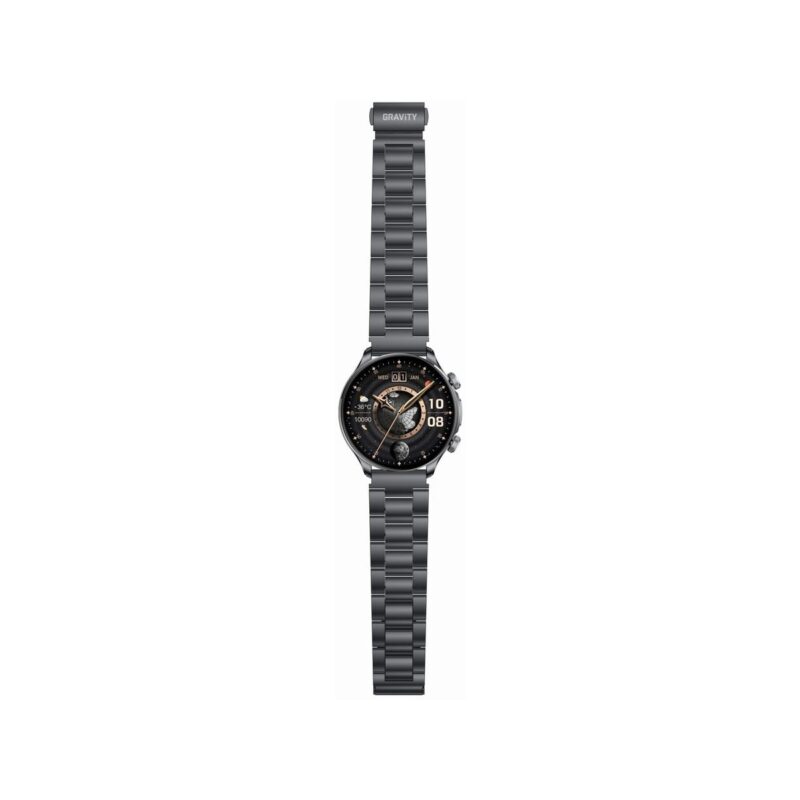 Smartwatch Gravity Czarny Pasek + Bransoleta GT35-2