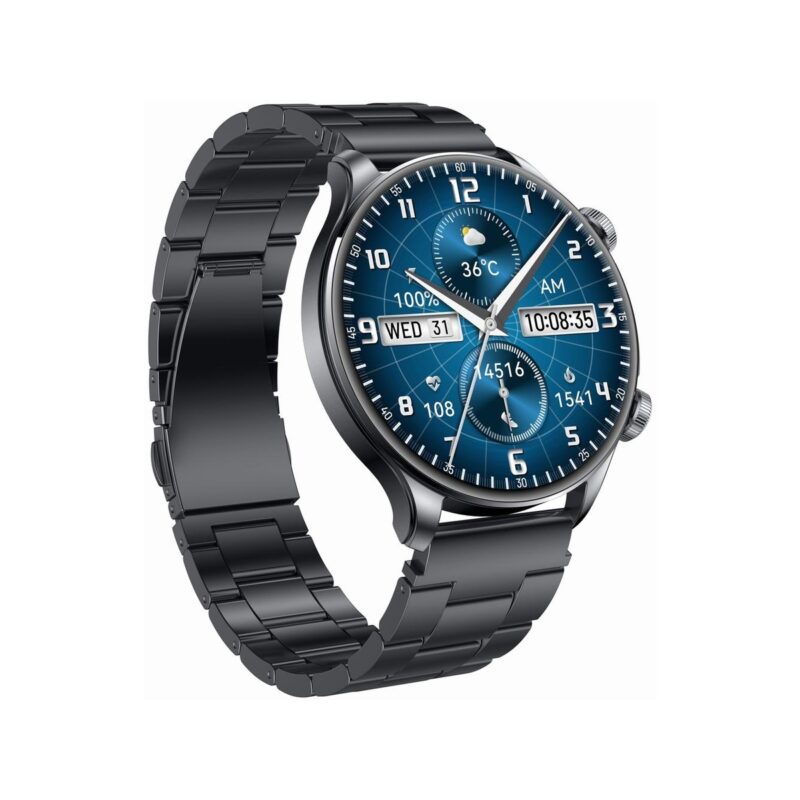 Smartwatch Gravity Czarny Pasek + Bransoleta GT35-2