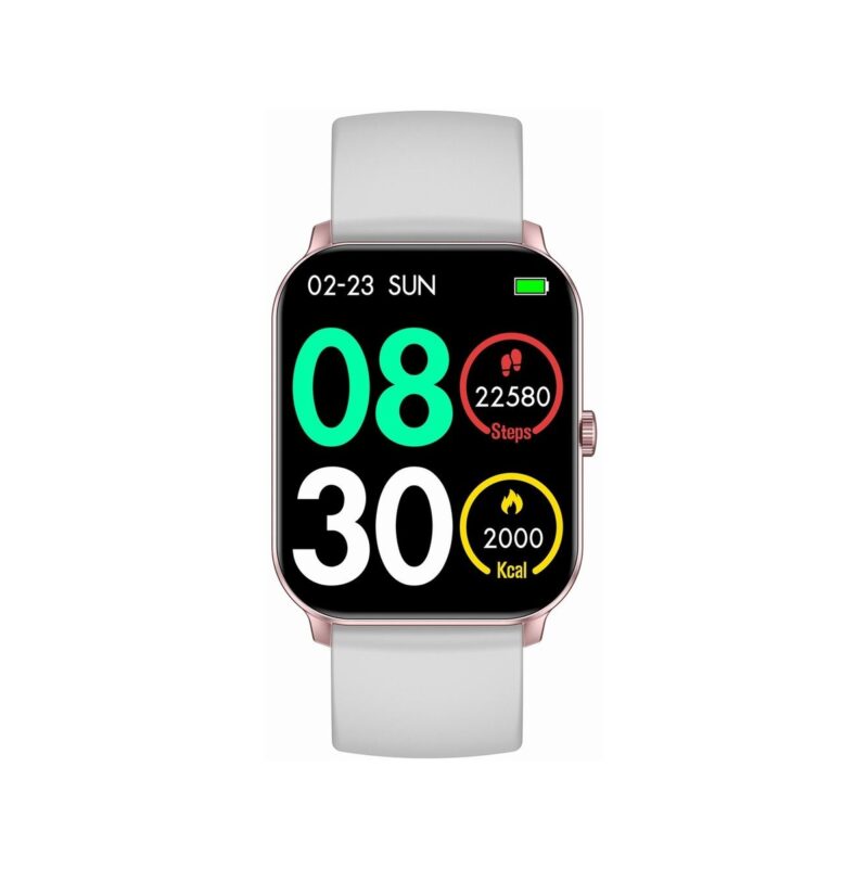 Smartwatch Gravity Różowe Złoto Szary GT36-2