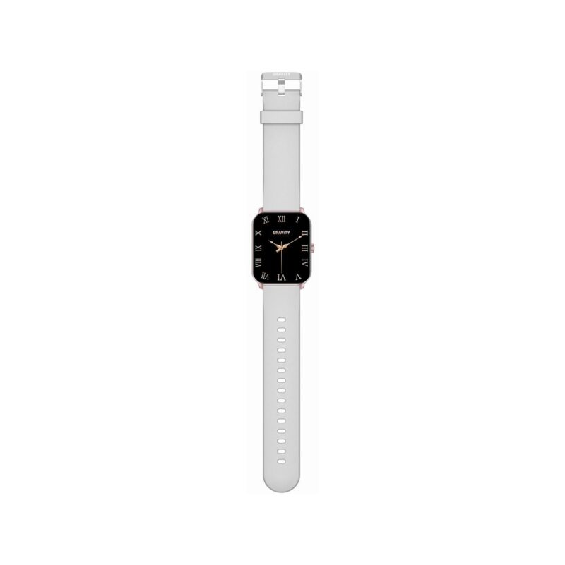 Smartwatch Gravity Różowe Złoto Szary GT36-2