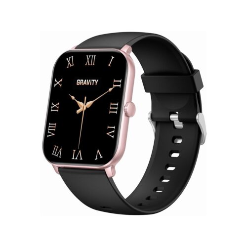 Smartwatch Gravity Różowe Złoto Czarny GT36-3