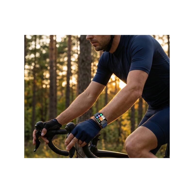 Smartwatch Gravity Czarny Niebieski GT36-6