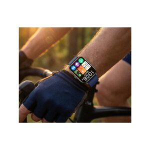 Smartwatch Gravity Czarny Niebieski GT36-6