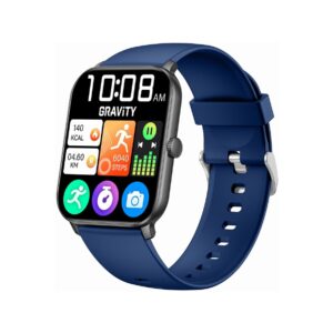 Smartwatch Gravity Czarny Niebieski GT36-6