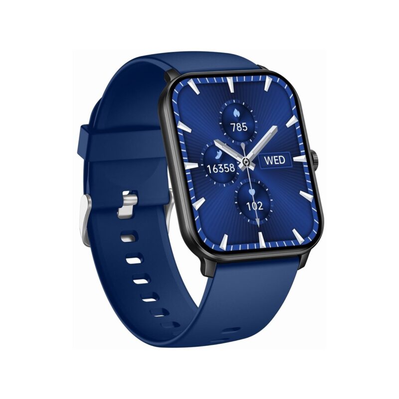 Smartwatch Gravity Czarny Niebieski GT36-6