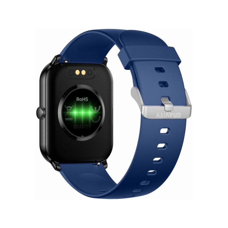 Smartwatch Gravity Czarny Niebieski GT36-6